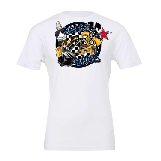 Bears Circle Band Design-Navy