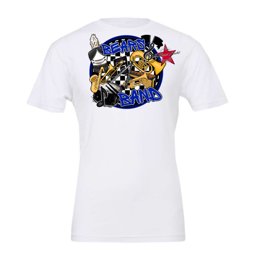 Bears Circle Band Design-Blue
