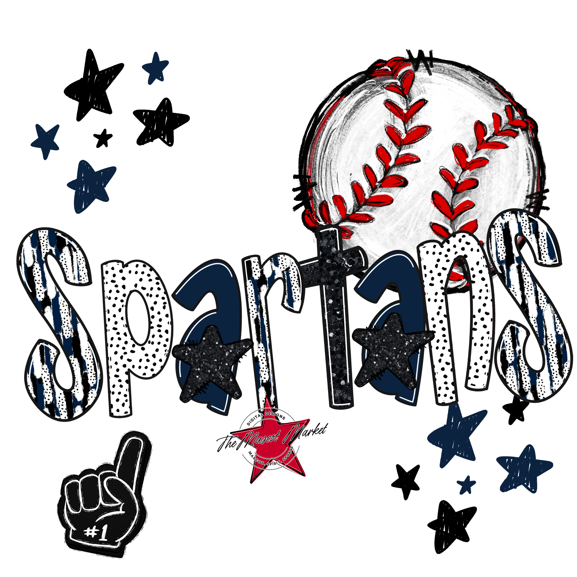 Spartans Baseball Scrape-Navy