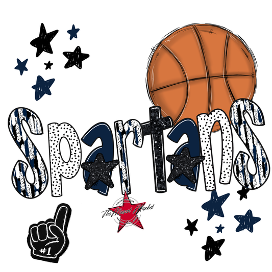 Spartans Basketball Scrape-Navy