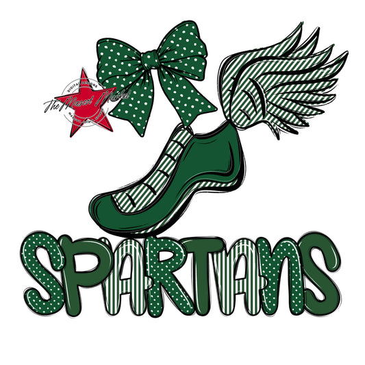 Spartans Track Spirit Design-Green