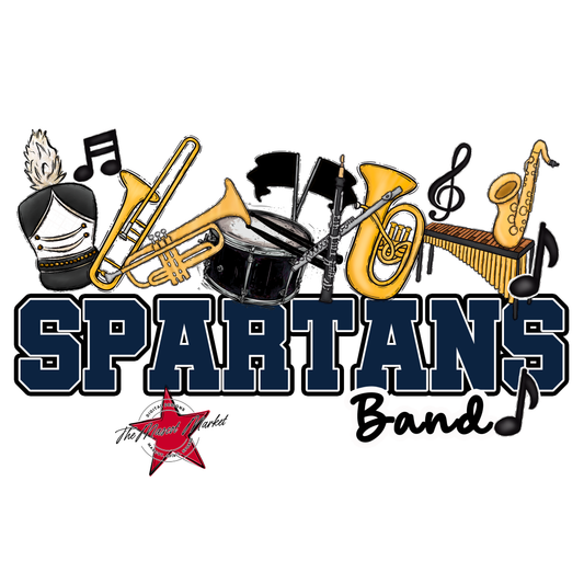 Spartans Varsity Band-Navy