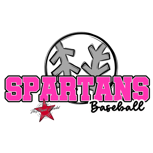 Spartans Varsity Baseball-Pink