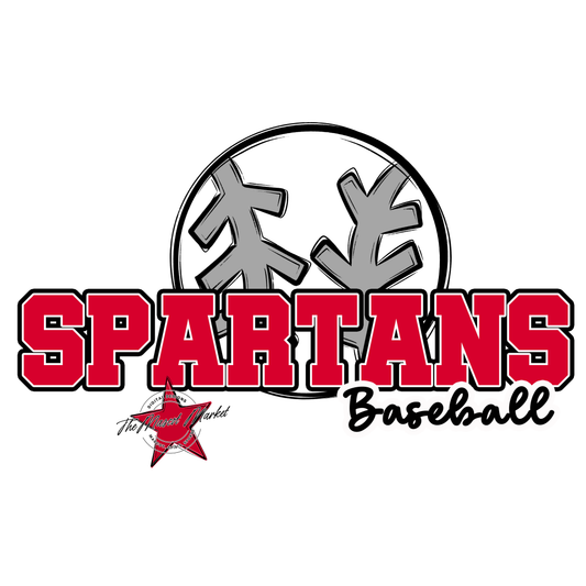 Spartans Varsity Baseball-Red