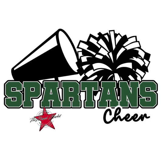 Spartans Varsity Cheer-Green