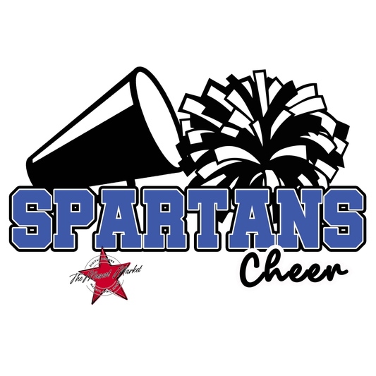 Spartans Varsity Cheer-Off Blue