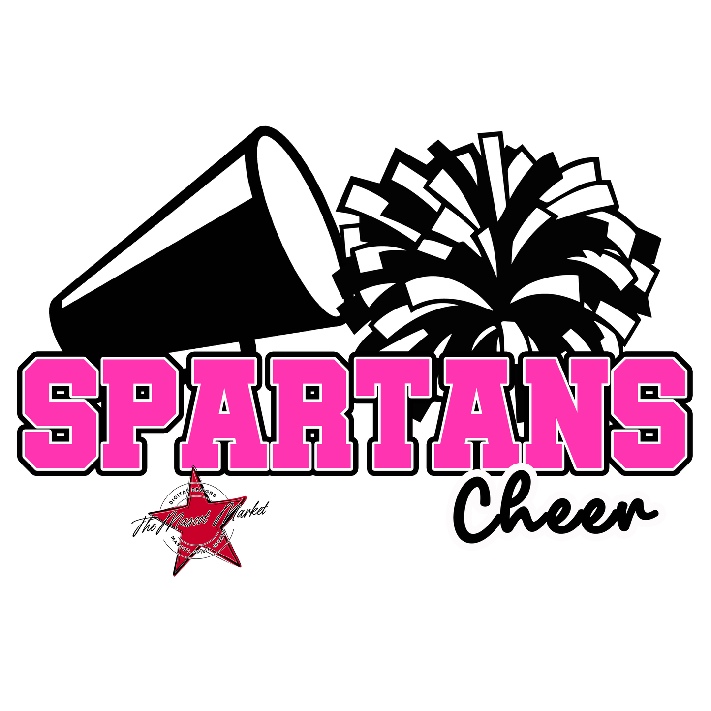 Spartans Varsity Cheer-Pink