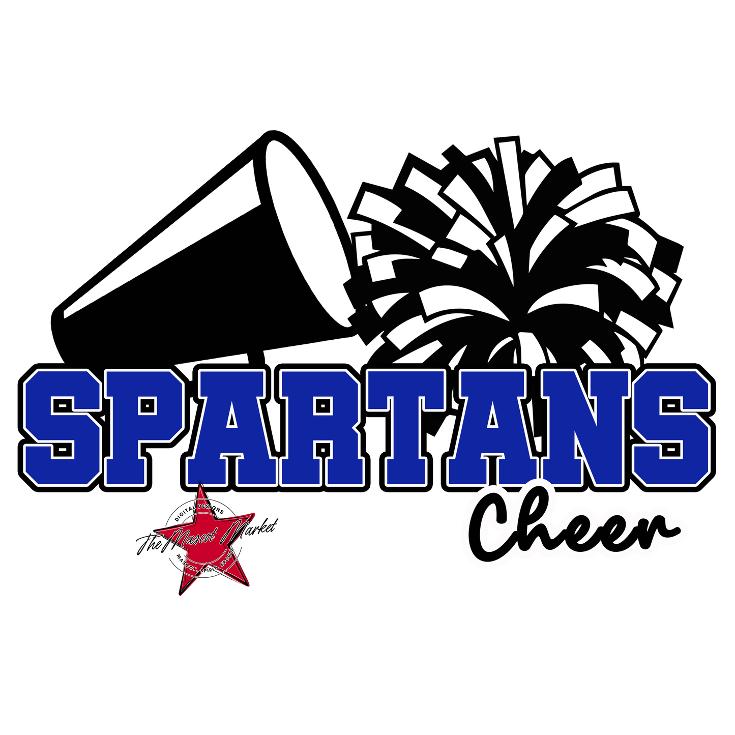 Spartans Varsity Cheer-Royal Blue