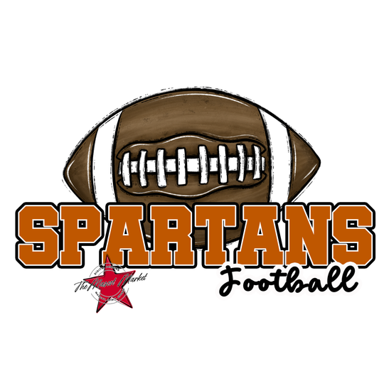 Spartans Varsity Football-Burnt Orange