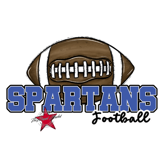 Spartans Varsity Football-Off Blue