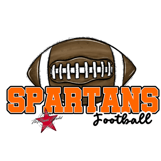Spartans Varsity Football-Orange