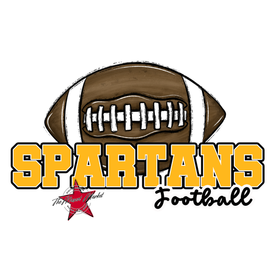 Spartans Varsity Football-Yellow