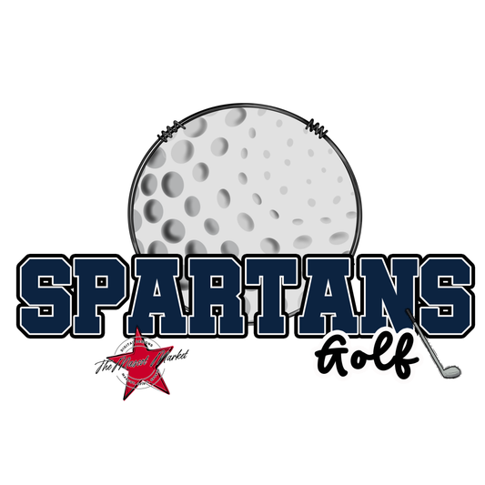 Spartans Varsity Golf-Navy