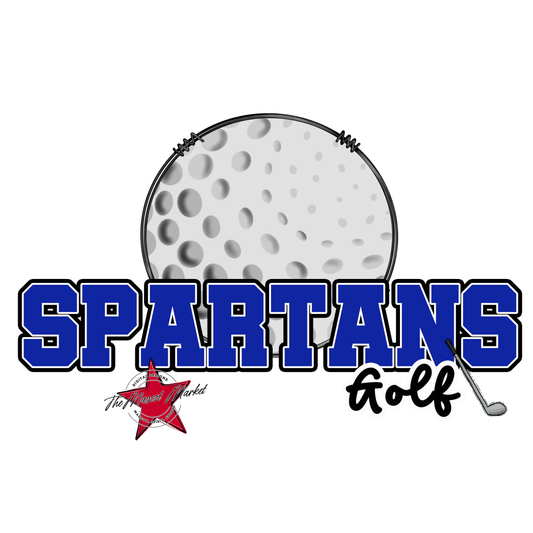 Spartans Varsity Golf-Royal Blue