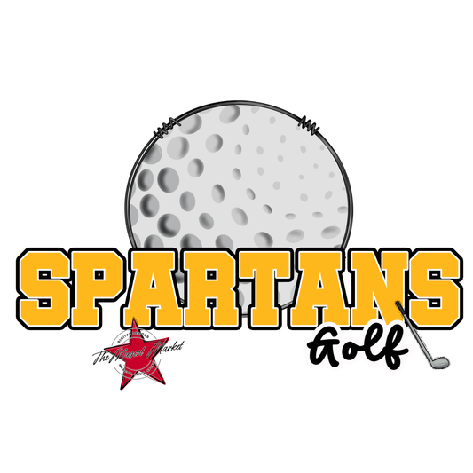 Spartans Varsity Golf-Yellow