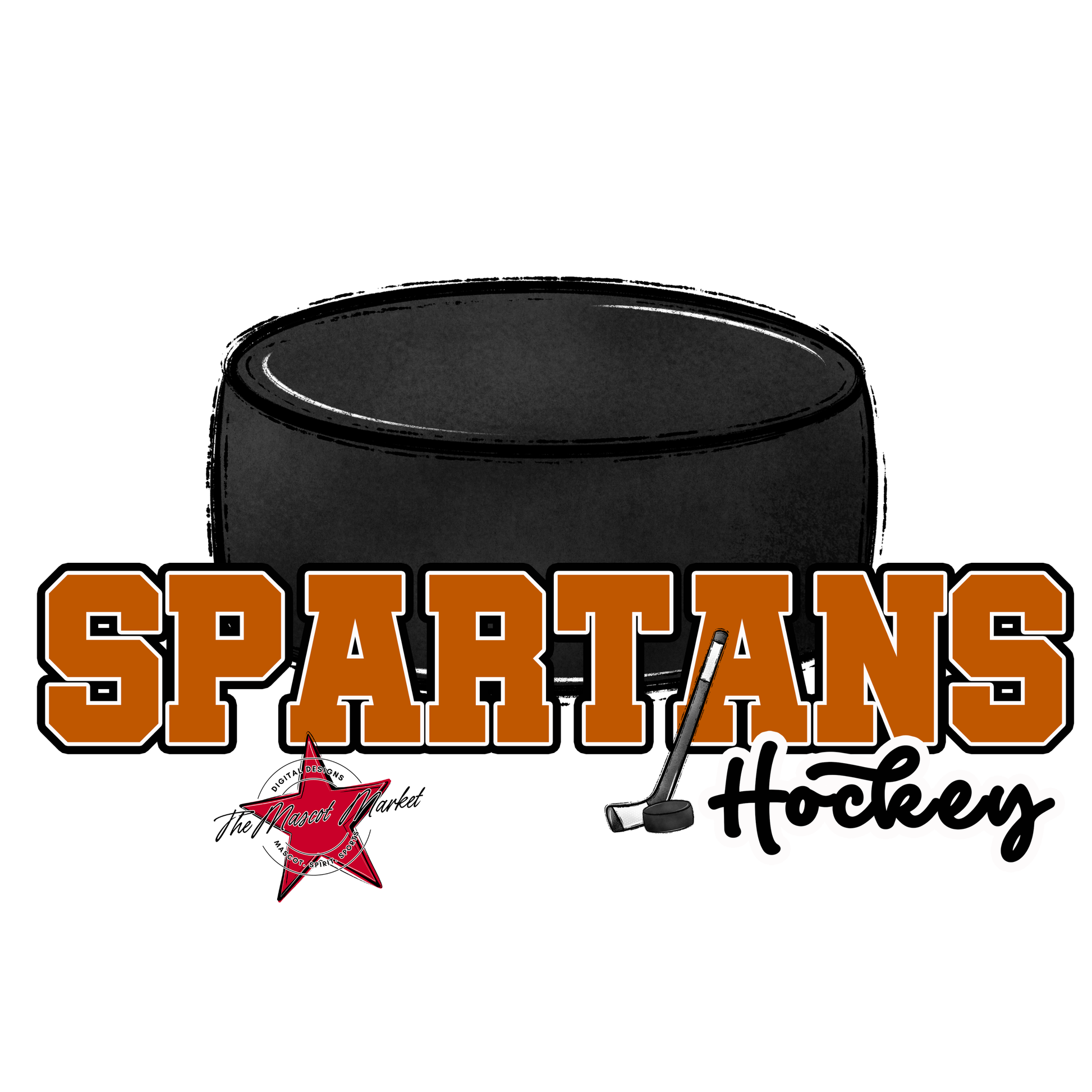 Spartans Varsity Hockey-Burnt Orange