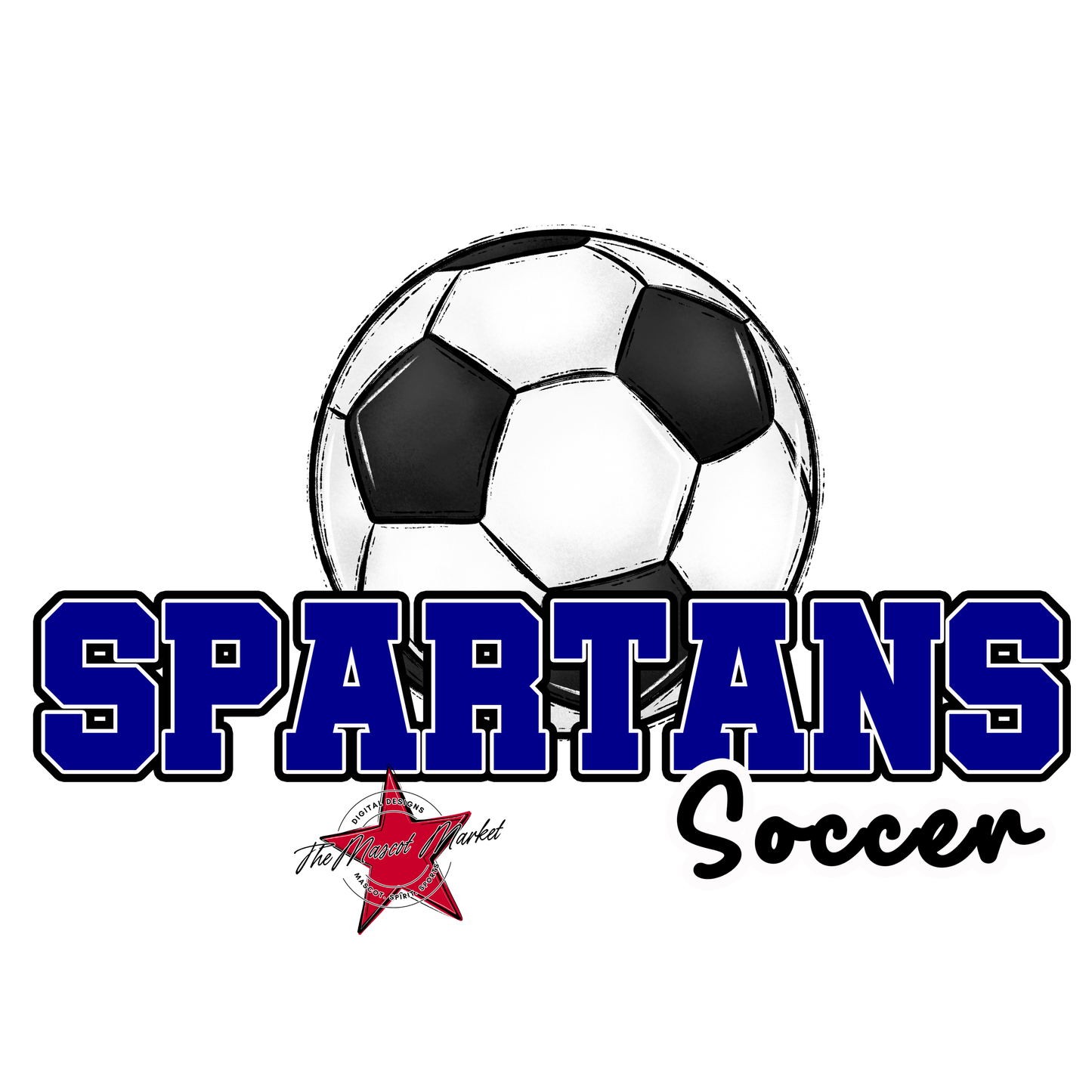Spartans Varsity Soccer-Blue