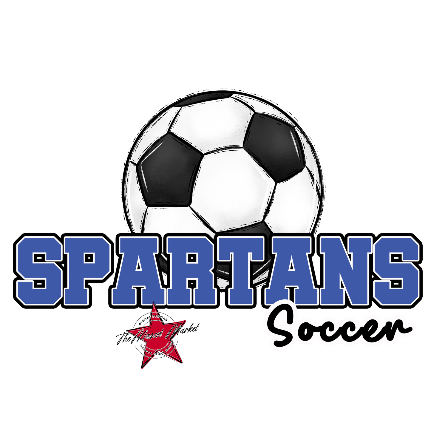 Spartans Varsity Soccer-Off Blue