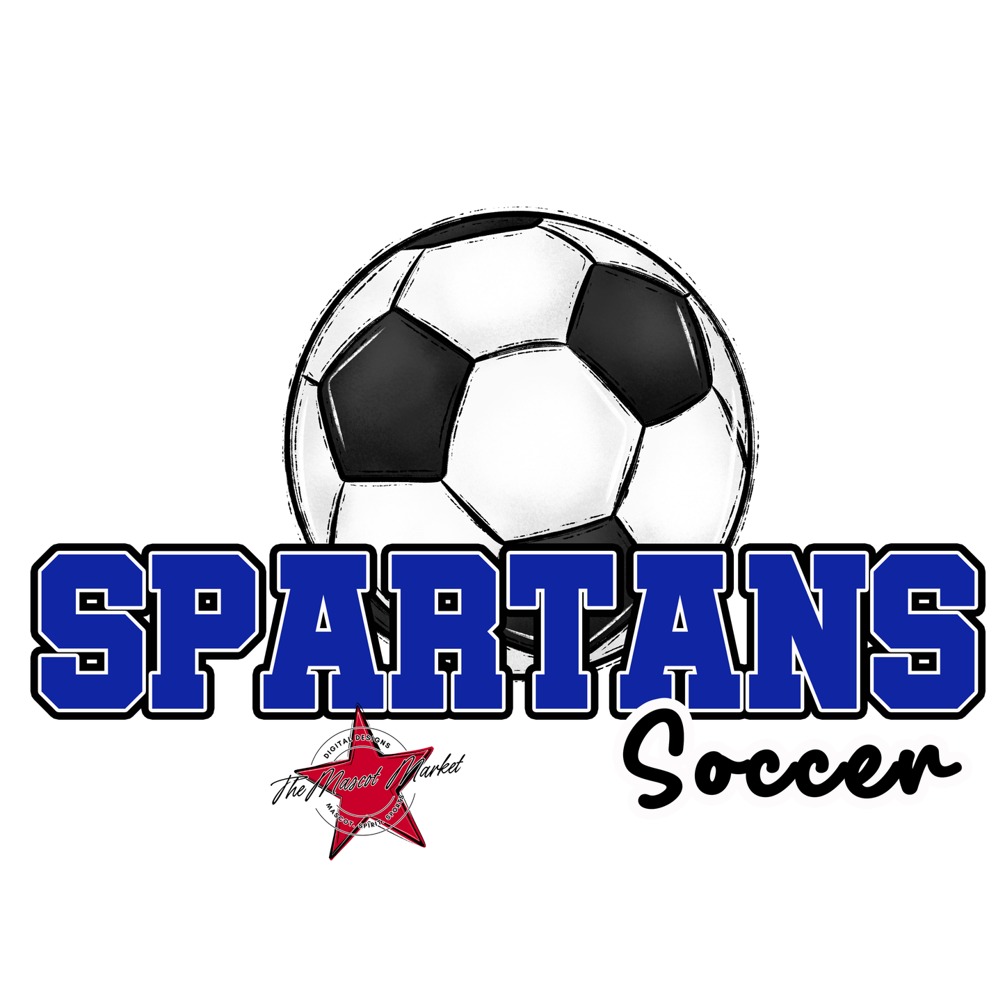 Spartans Varsity Soccer-Royal Blue