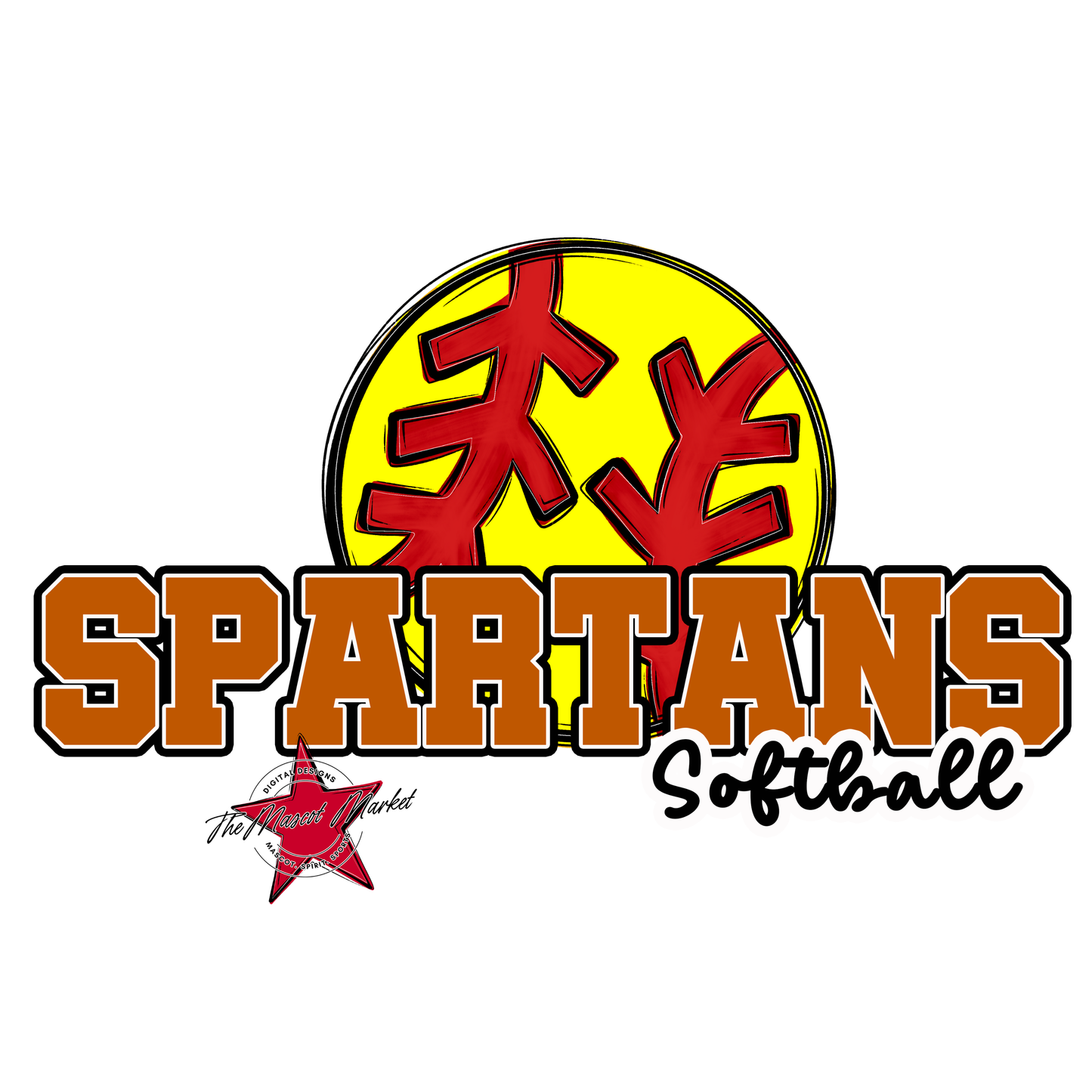Spartans Varsity Softball-Burnt Orange