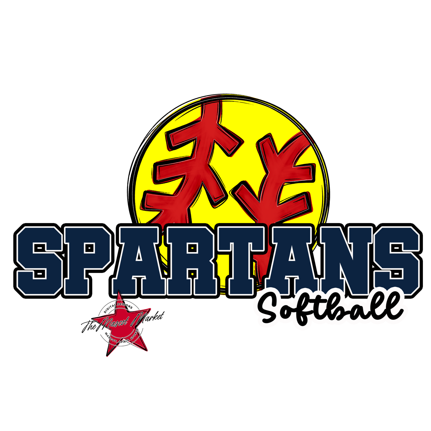 Spartans Varsity Softball-Navy