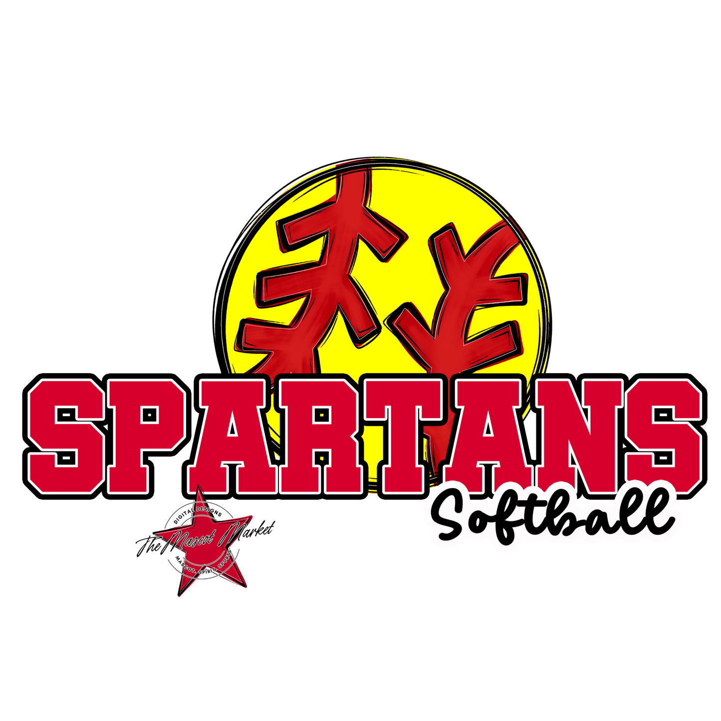 Spartans Varsity Softball-Red