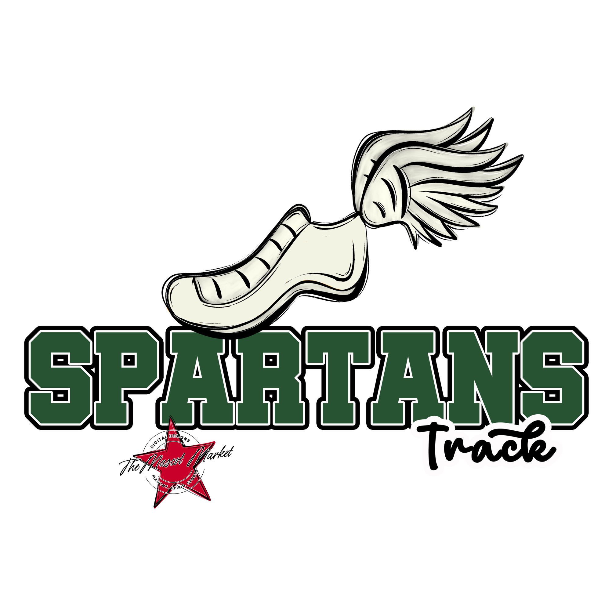 Spartans Varsity Track-Green