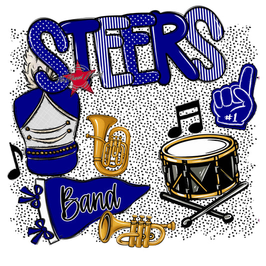 Steers Band Spirit-Blue