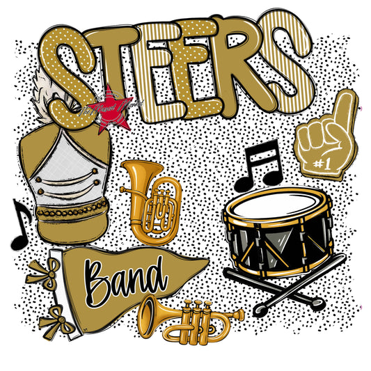 Steers Band Spirit-Gold