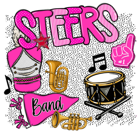 Steers Band Spirit-Pink