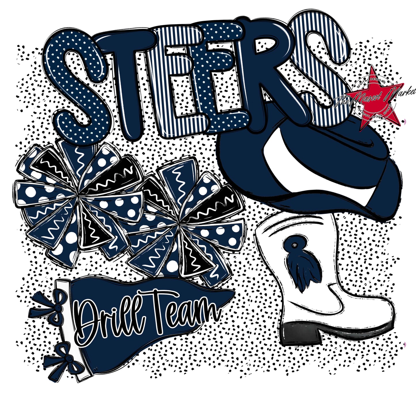 Steers Drillteam Spirit-Navy