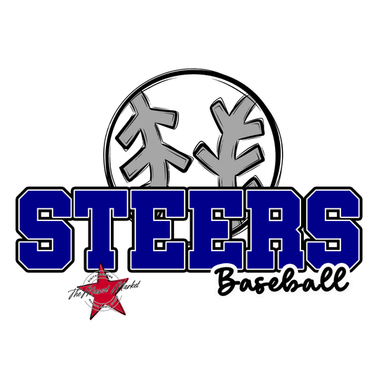 Steers Varsity Baseball-Blue