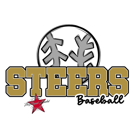 Steers Varsity Baseball-Gold