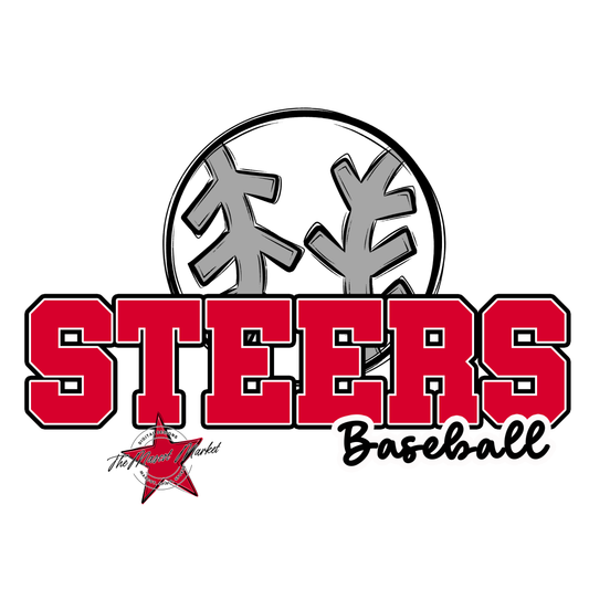 Steers Varsity Baseball-Red