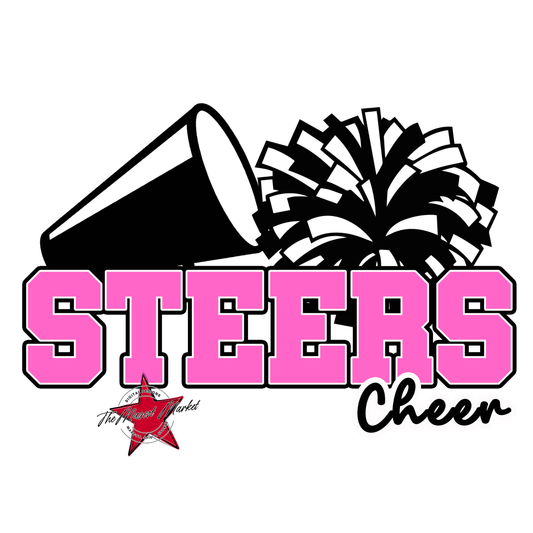 Steers Varsity Cheer-Baby Pink