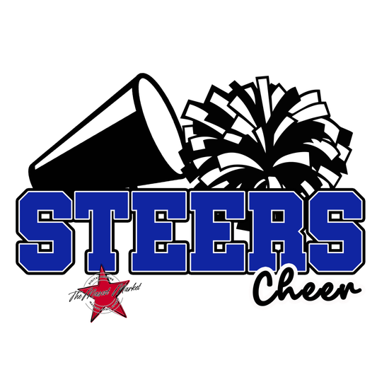 Steers Varsity Cheer-Royal Blue