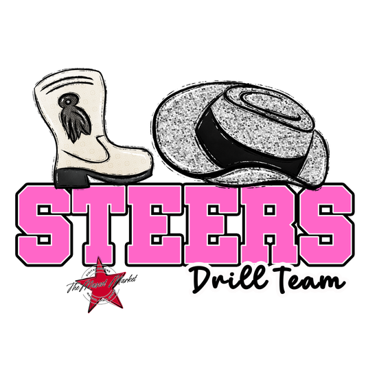 Steers Varsity Drillteam-Baby Pink