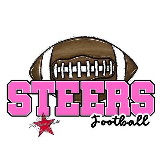 Steers Varsity Football-Baby Pink