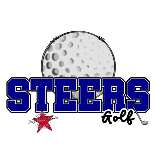 Steers Varsity Golf-Blue