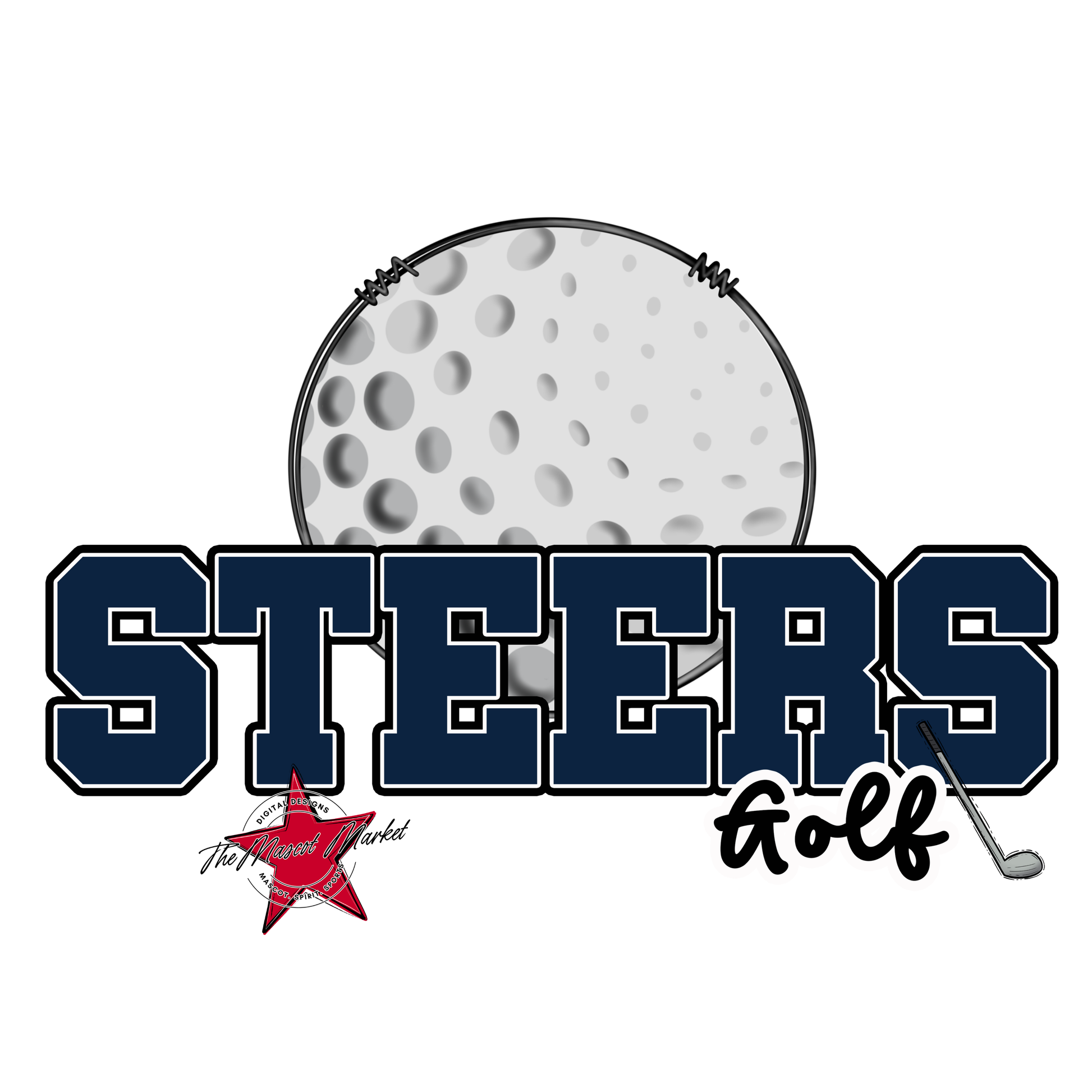 Steers Varsity Golf-Navy