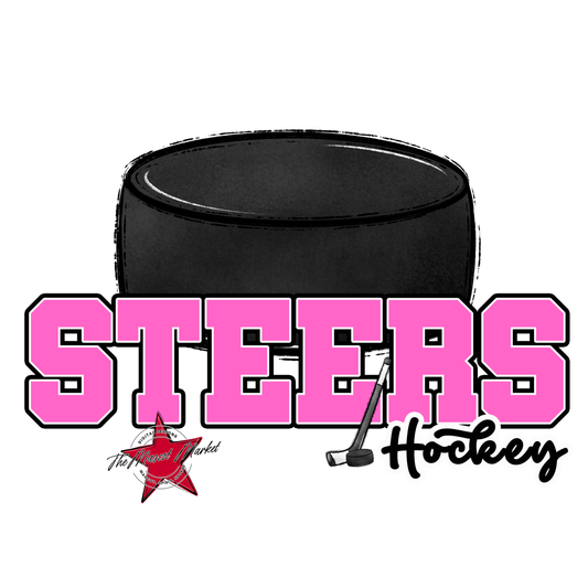 Steers Varsity Hockey-Baby Pink