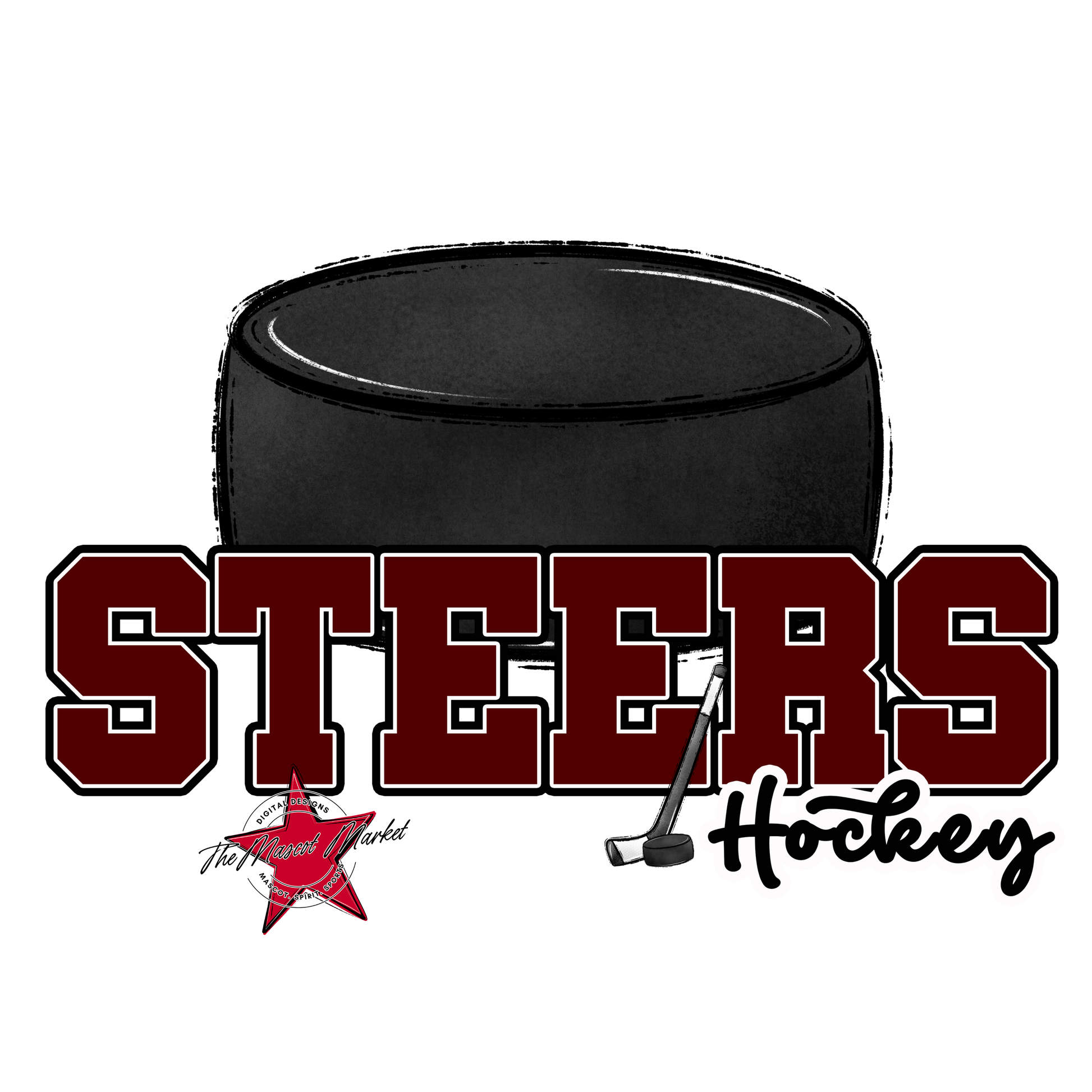 Steers Varsity Hockey-Maroon