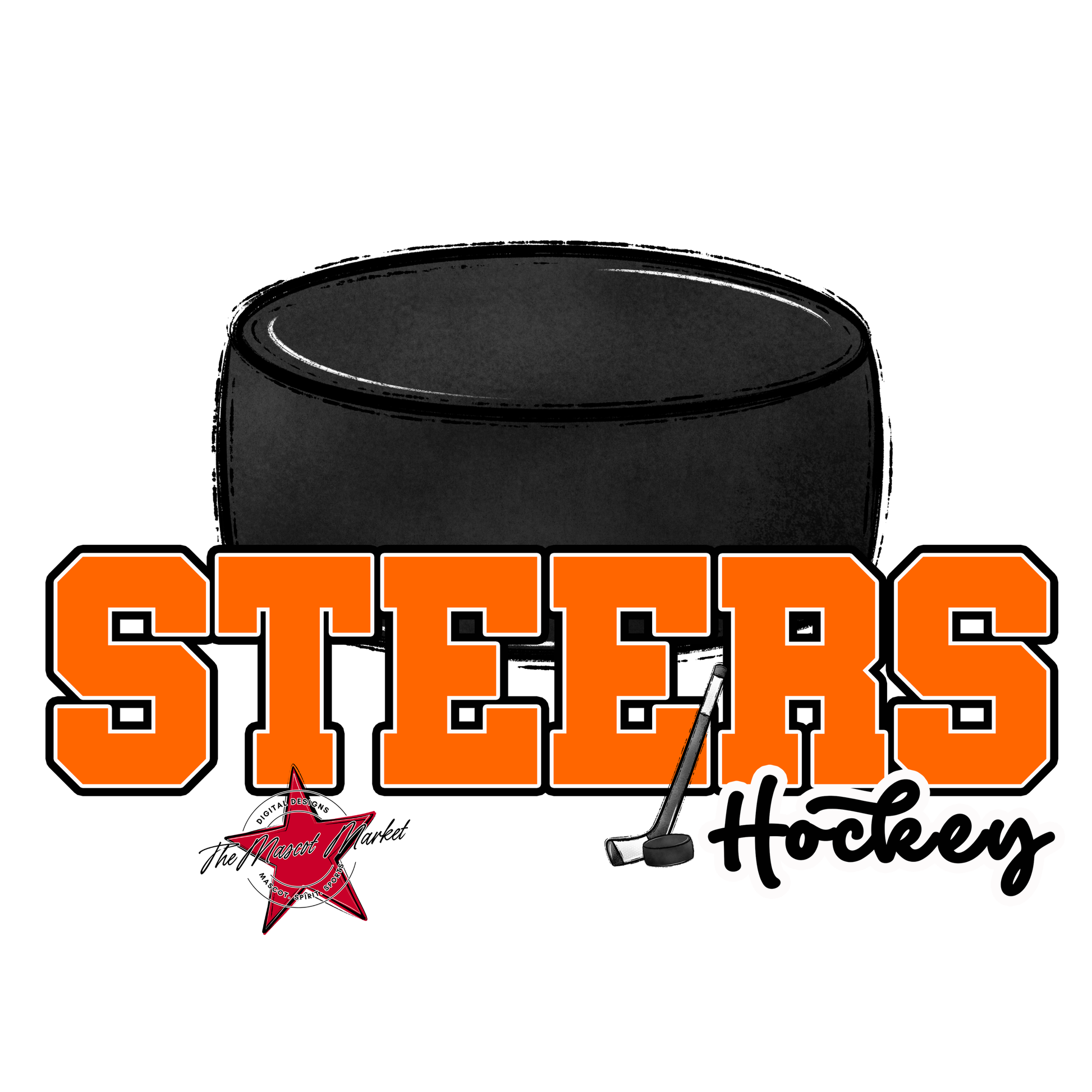 Steers Varsity Hockey-Orange