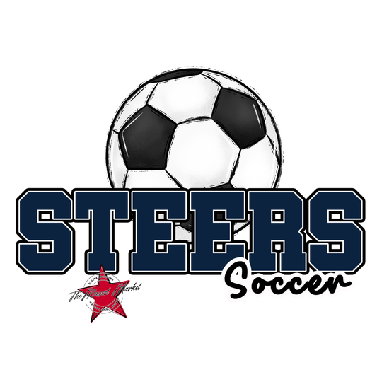 Steers Varsity Soccer-Navy