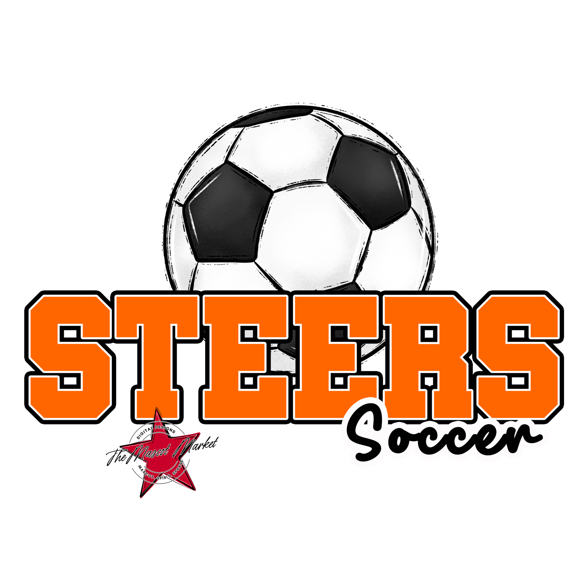 Steers Varsity Soccer-Orange