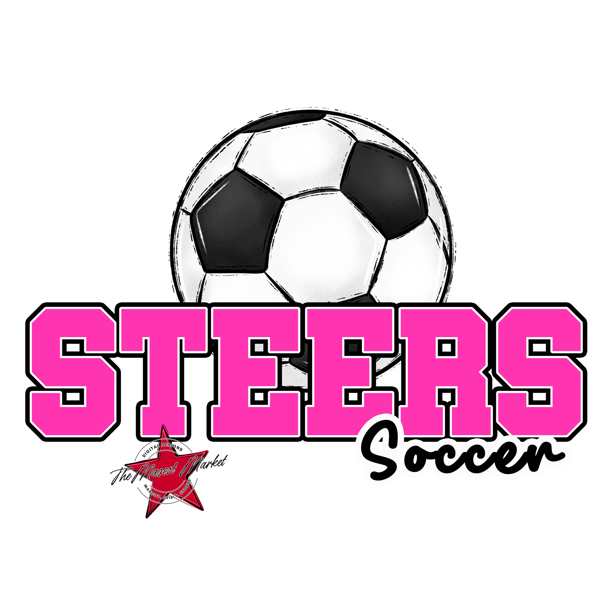 Steers Varsity Soccer-Pink