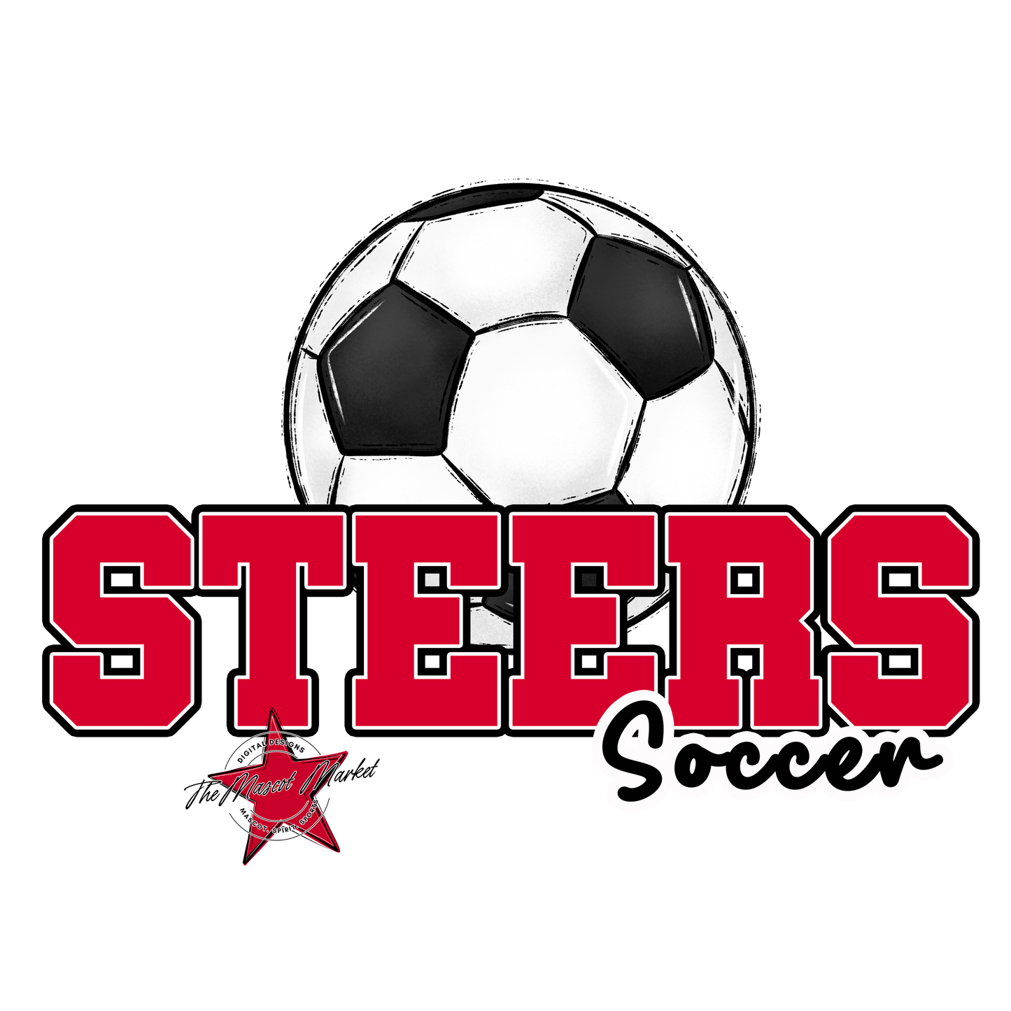 Steers Varsity Soccer-Red