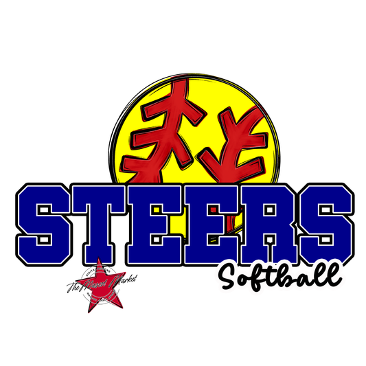 Steers Varsity Softball-Blue