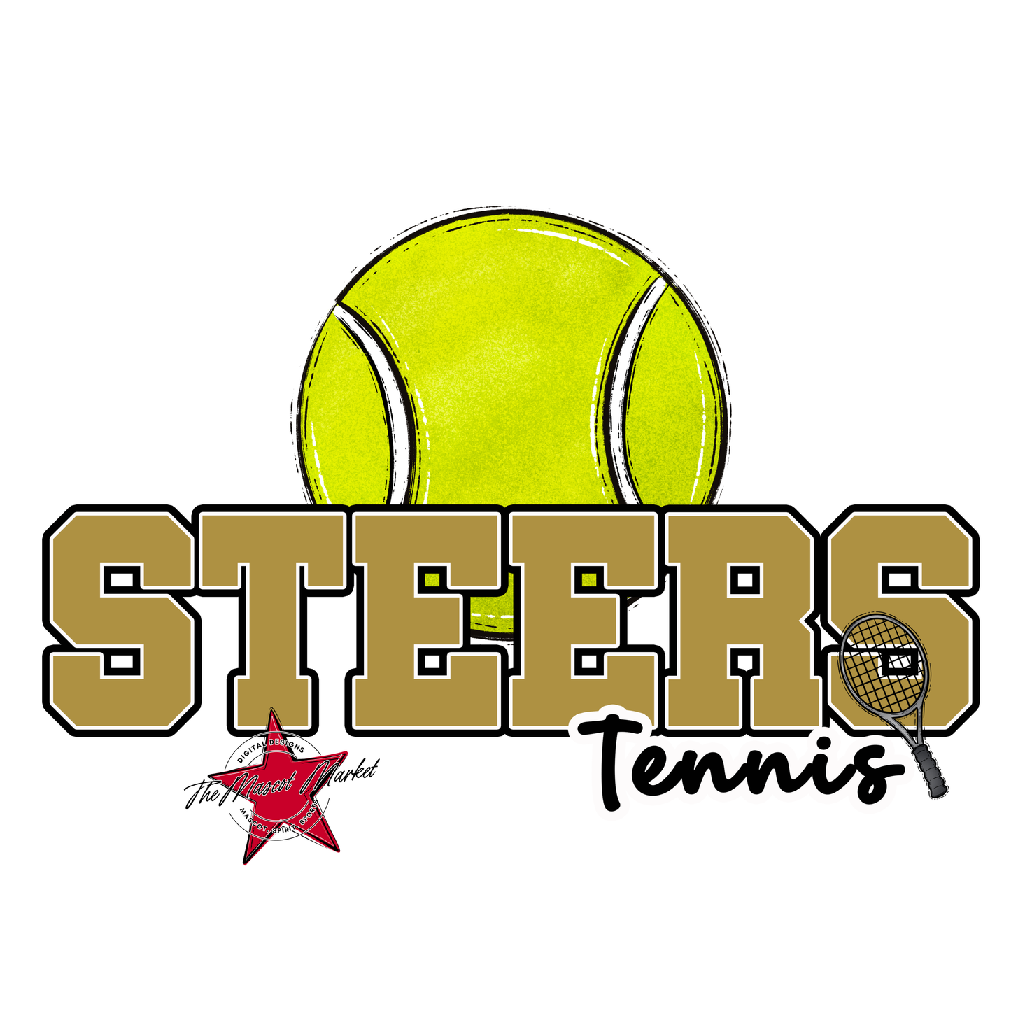 Steers Varsity Tennis-Gold