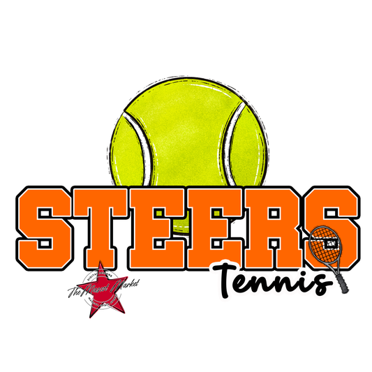 Steers Varsity Tennis-Orange